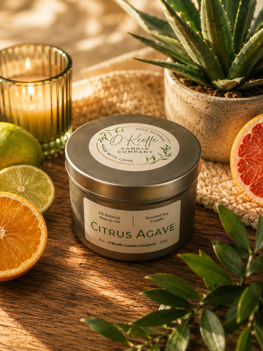 Citrus Agave Soy Candle