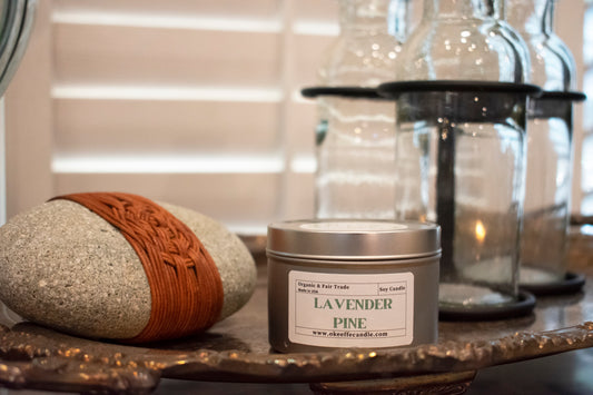 Lavender Pine Soy Candle